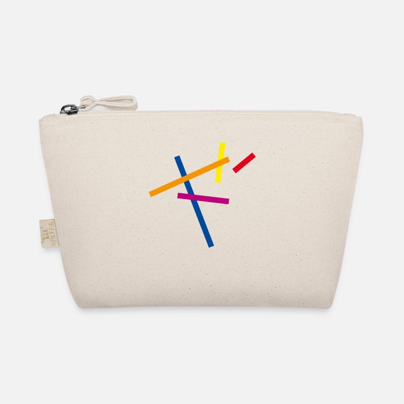 Minimal Pattern Ornament Organic Pouch