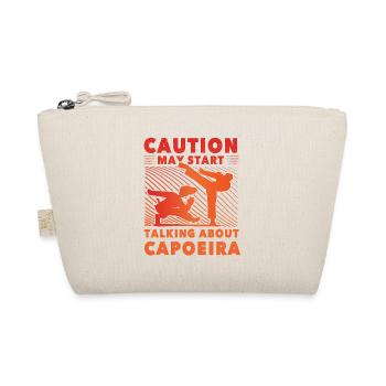 Bei Capoeira ist Vorsicht geboten - Bio-Täschchen - Natur - Vorne