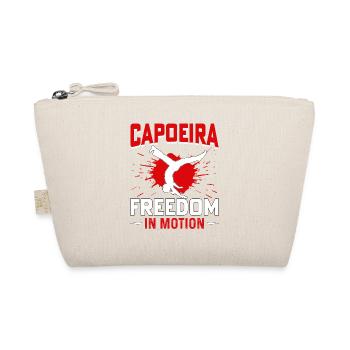Capoeira freedom in motion - Organic Pouch - nature - Front