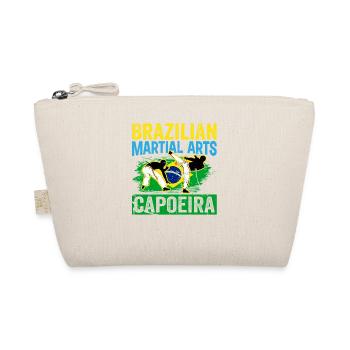 Brazilian Martial Arts Capoeira - Organic Pouch - nature - Front