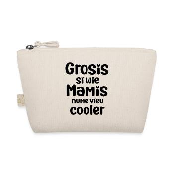 Grosis si wie Mamis nume vieu cooler Oma Schweiz - Bio-Täschchen - Natur - Vorne
