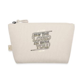 May the lord be with you - Organic Pouch - nature - Front