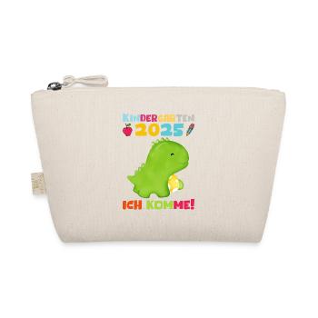 kiKindergarten 2025 Kids Gift Kita 2025 Décoration - Trousse biologique - nature - Devant