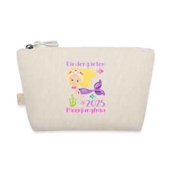 kiKindergarten 2025 Girls Gift Kita 2025 Dek - Organic Pouch - nature - Front