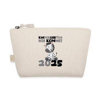 kiKindergarten 2025 Kids Gift Kita 2025 Decoration - Organic Pouch - nature - Front