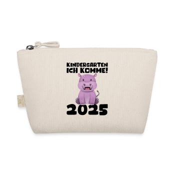 kiKindergarten 2025 Kinder Geschenk Kita 2025 Deko - Bio-Täschchen - Natur - Vorne