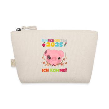 kiKindergarten 2025 Kids Gift Kita 2025 Decoration - Organic Pouch - nature - Front