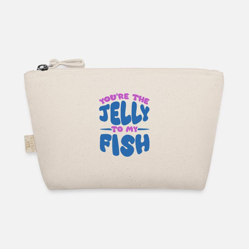Tu es la gelée pour mon poisson - mignon Trousse biologique
