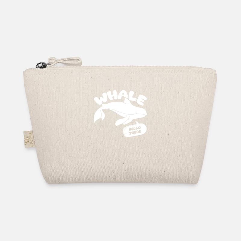 Whale Hello, Funny Whale Organic Pouch