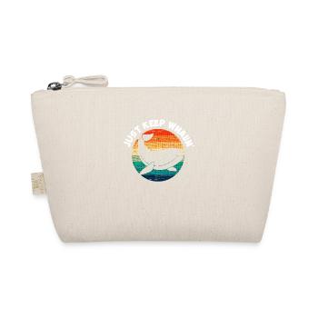 Just keep rolling" Wal-design - Organic Pouch - nature - Front