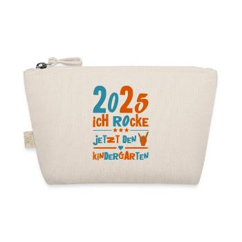 Kindergarten 2025 Kinder Geschenk Kita 2025 Deko - Bio-Täschchen - Natur - Vorne