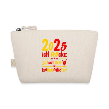 Kindergarten 2025 Kinder Geschenk Kita 2025 Deko - Bio-Täschchen - Natur - Vorne