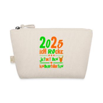 Kindergarten 2025 Kinder Geschenk Kita 2025 Deko - Bio-Täschchen - Natur - Vorne