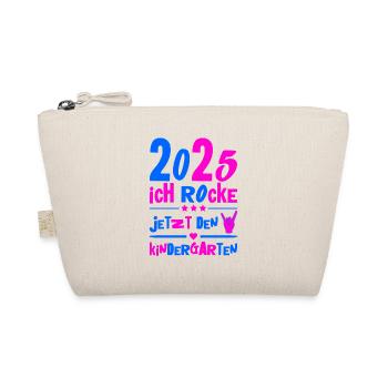 Kindergarten 2025 Kinder Geschenk Kita 2025 Deko - Bio-Täschchen - Natur - Vorne