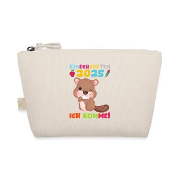 Kindergarten 2025 Kinder Geschenk Kita 2025 Deko - Bio-Täschchen - Natur - Vorne