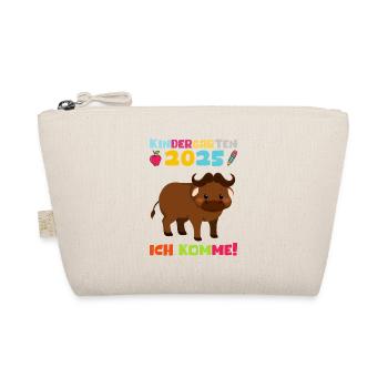 kiKindergarten 2025 Kids Gift Kita 2025 Décoration - Trousse biologique - nature - Devant
