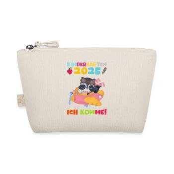 kiKindergarten 2025 Kids Gift Kita 2025 Decoration - Organic Pouch - nature - Front