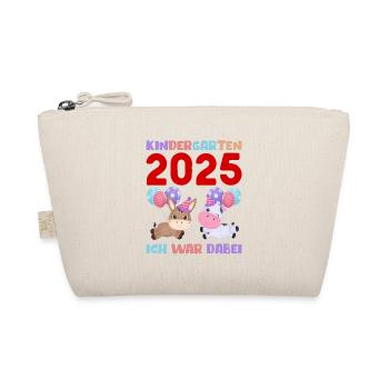 Kindergarten 2025 Kids Gift Kita 2025 Decoration - Organic Pouch - nature - Front
