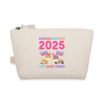Kindergarten 2025 Kids Gift Kita 2025 Decoration - Organic Pouch - nature - Front