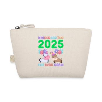 Kindergarten 2025 Kids Gift Kita 2025 Decoration - Organic Pouch - nature - Front