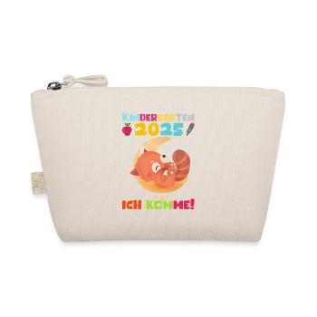 Kindergarten 2025 Kids Gift Kita 2025 Decoration - Organic Pouch - nature - Front