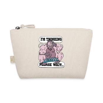I'm thinking please wait Chess - Organic Pouch - nature - Front