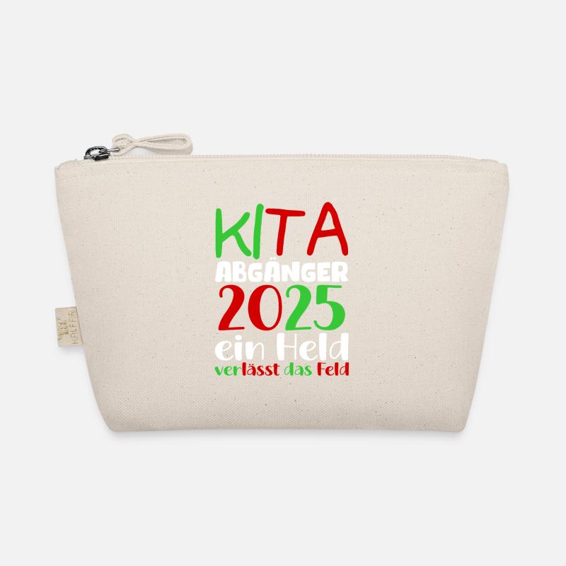 Abschied Kindergarten 2025 Geschenk Mädchen Jungen Bio-Täschchen