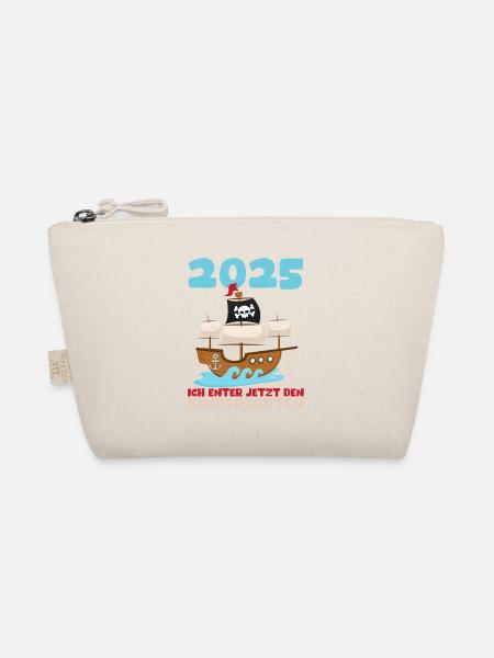Kindergarten 2025 Kinder Geschenk Kita 2025 Deko - Bio-Täschchen - Natur