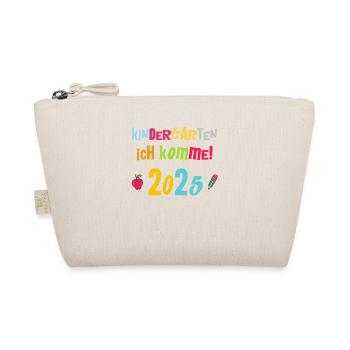 Kindergarten 2025 Kinder Geschenk Kita 2025 Deko - Bio-Täschchen - Natur - Vorne