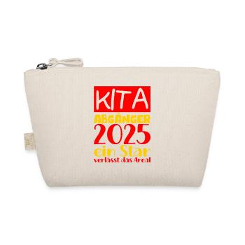 Farewell Kindergarten 2025 Gift Girl Boys - Organic Pouch - nature - Front