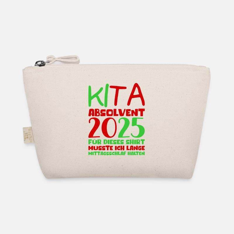 Abschied Kindergarten 2025 Geschenk Mädchen Jungen Bio-Täschchen