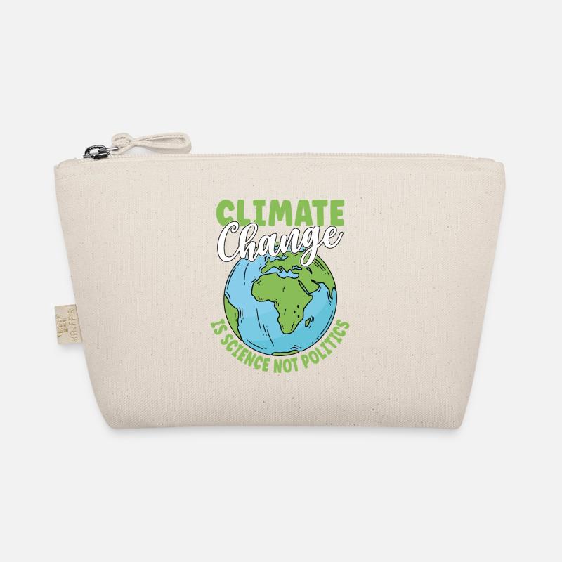 Climate Change is science not politics Organic Pouch