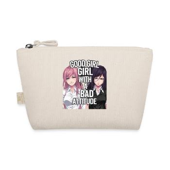 Une bonne fille avec une mauvaise attitude - Trousse biologique - nature - Devant