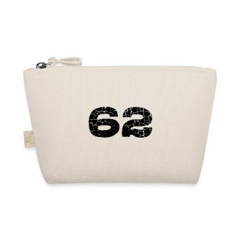 62 number jersey - Organic Pouch - nature - Front
