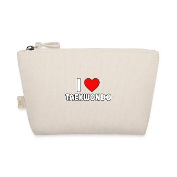 J’adore le taekwondo - Trousse biologique - nature - Devant