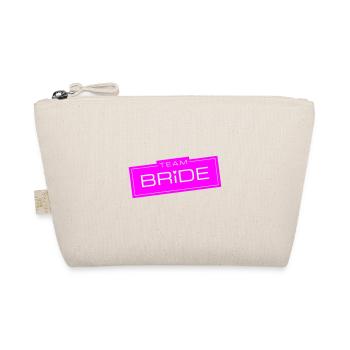 Team Bride Wedding - Organic Pouch - nature - Front