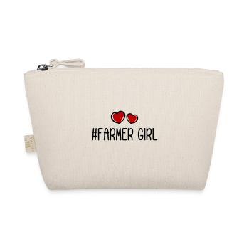 Fermier Fille Fille Coeur Amour - Trousse biologique - nature - Devant