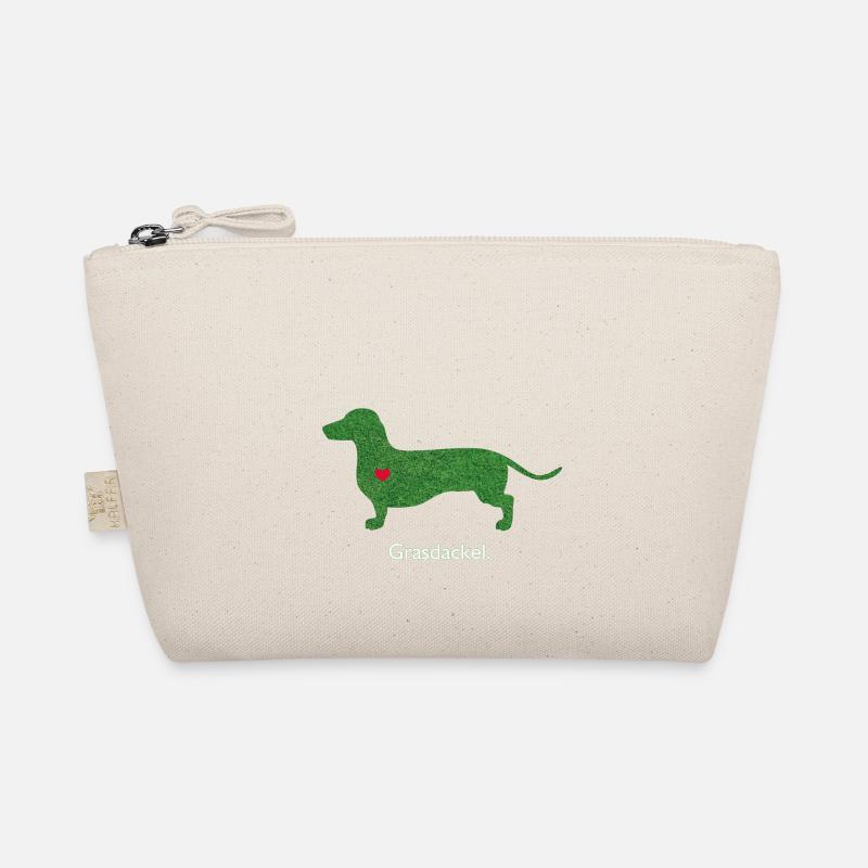 grass Dachshund Organic Pouch