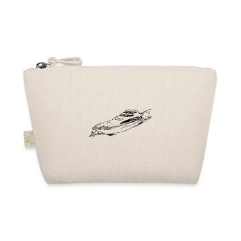 Exceptional elegant fast sports boat - Organic Pouch - nature - Front