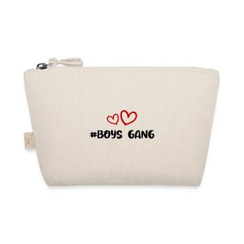 Boys Gang Herz Liebe - Bio-Täschchen - Natur - Vorne