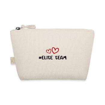 Elite Team Heart Love - Organic Pouch - nature - Front