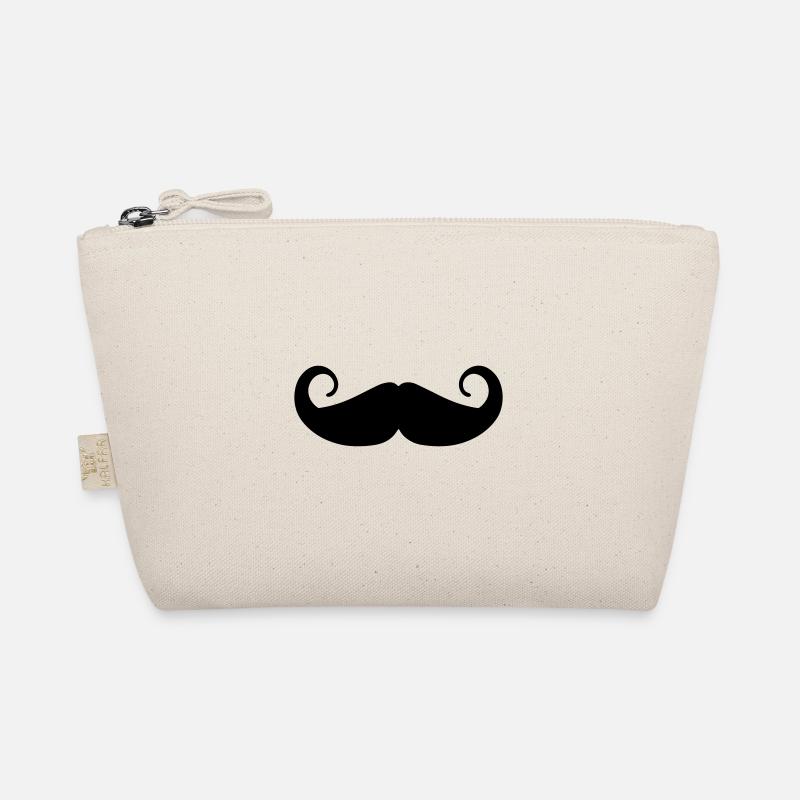 Mustache symbol Organic Pouch