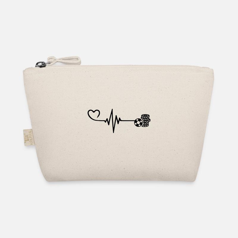 Poker chip pulse heart love Trousse biologique