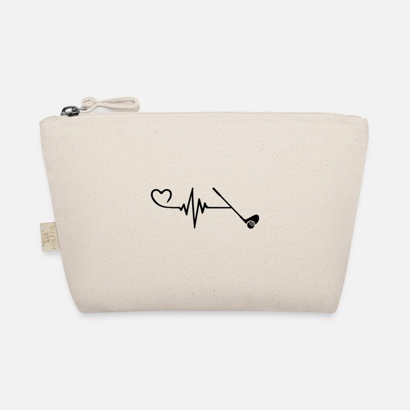 Golf Heart Pulse Heartbeat Trousse biologique