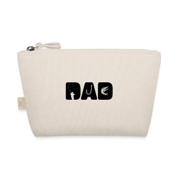 Angler Dad - Cooler Vatertag Angelfan Brauch - Bio-Täschchen - Natur - Vorne