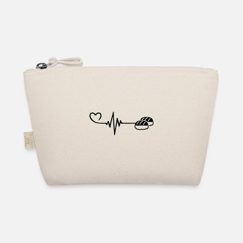 Sushi Pulse Heart Love Organic Pouch