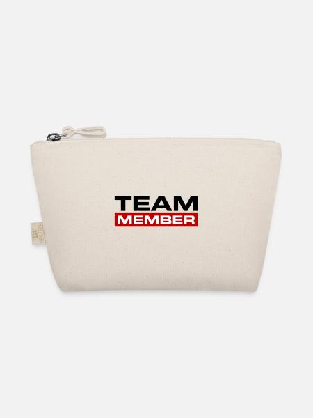 Team Member - Organic Pouch - nature - Front