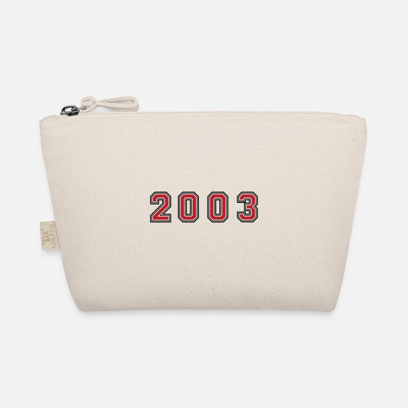 2003 Year Number Organic Pouch