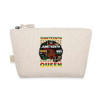 Juneteenth Black History Day Pride Gift - Organic Pouch - nature - Front