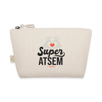Super ATSEM l unique cadeau atsm - Trousse biologique - nature - Devant